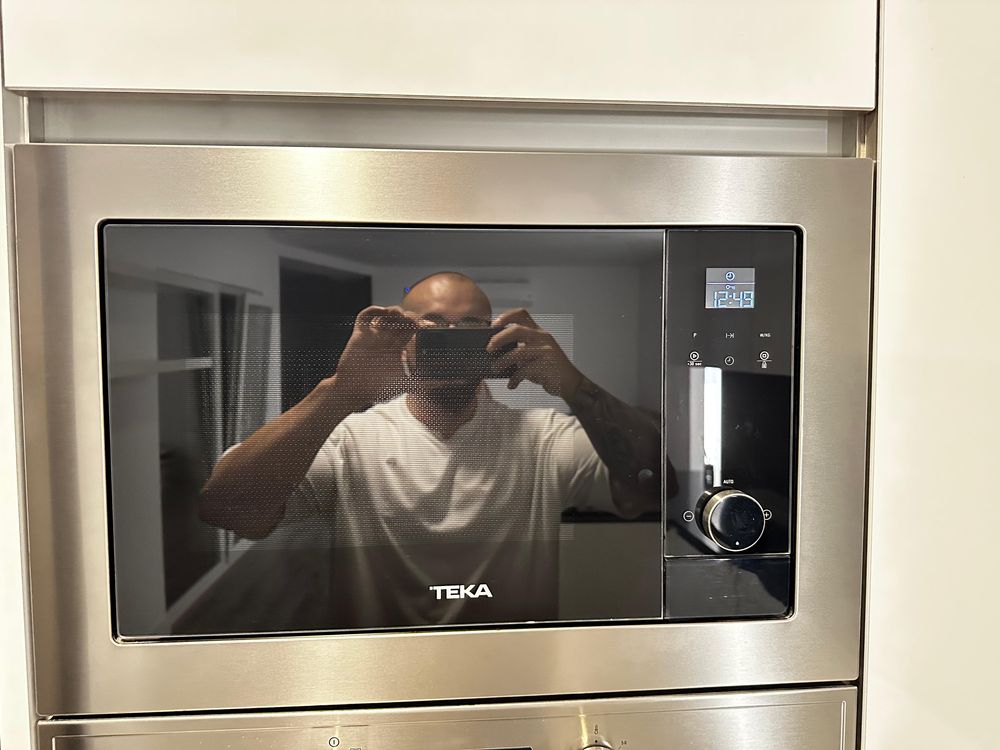 Microondas forno e maquina louça encastre