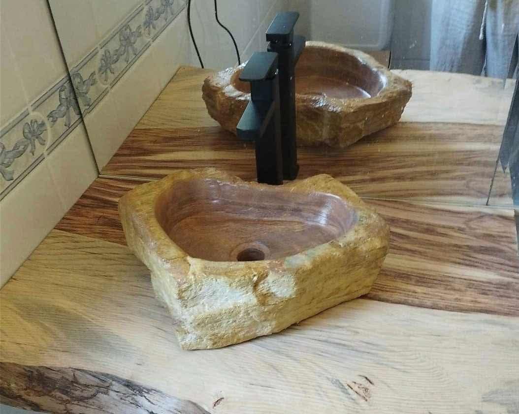 Lavatórios rústicos