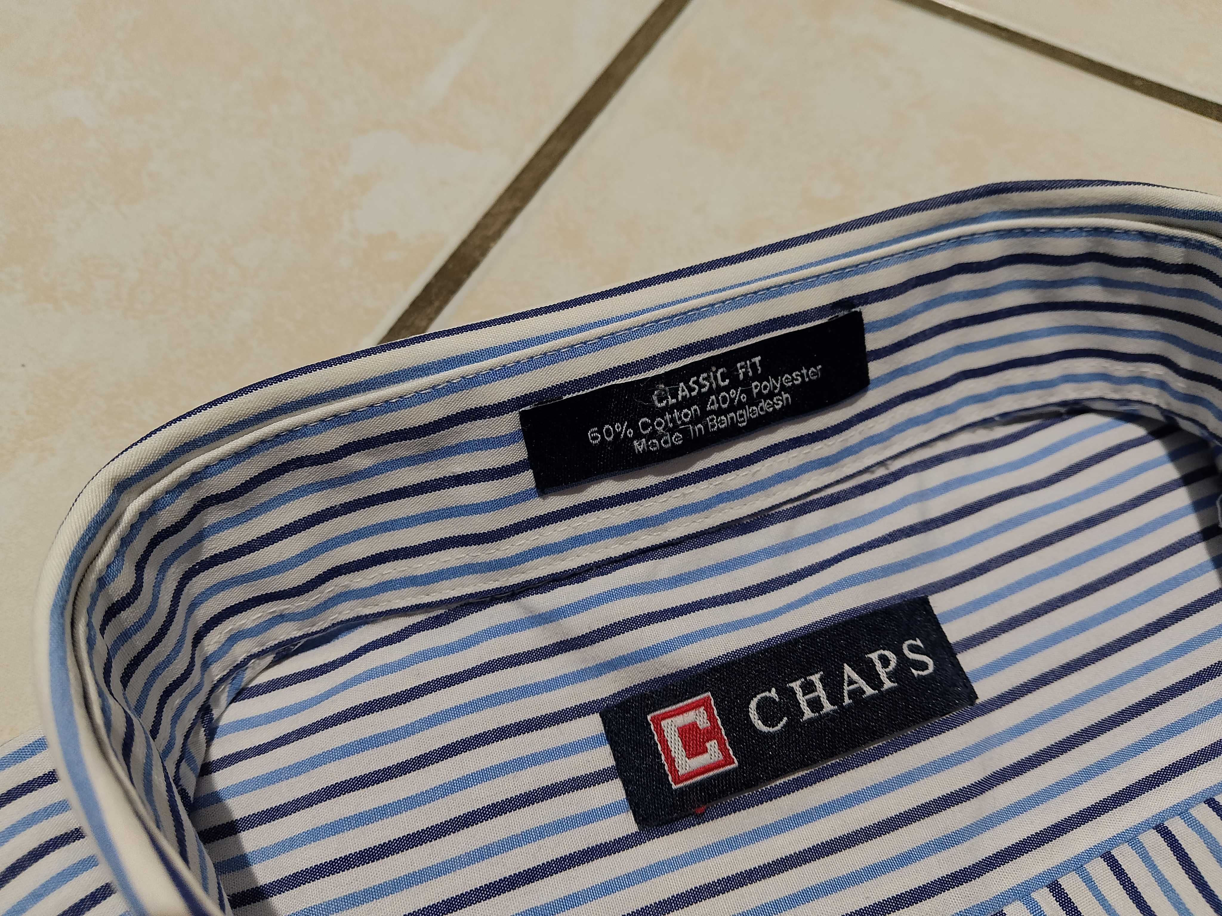 CHAPS by Ralph Lauren USA - NOWA! Markowa Koszula Męska rozmiar XL