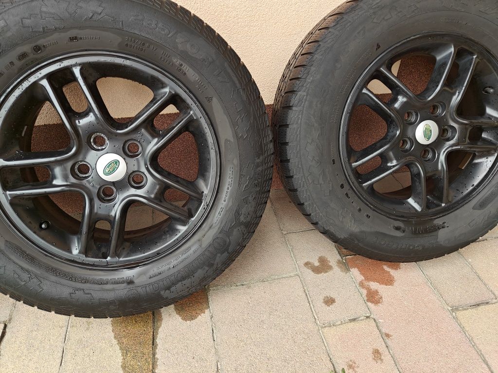 Felgi + opony zimowe Continental 235/70 R17 5x120 Range Rover Sport