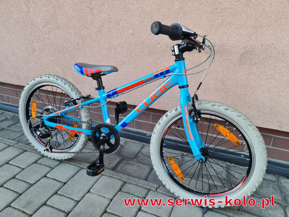 Rower dziecięcy CUBE koła 20 SHIMANO aluminium rabat okazja WYSYŁKA