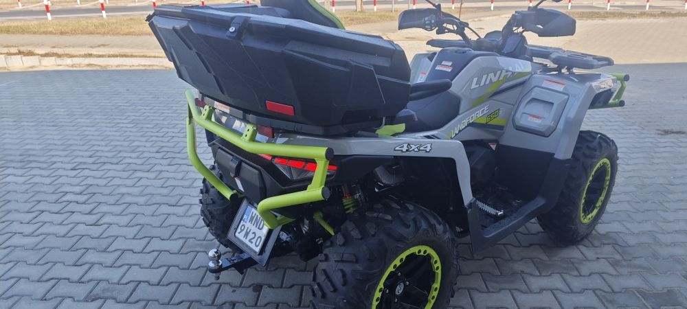 linhai landforce 650 pro 2024r 600Km odblokowany kufer grane manetki