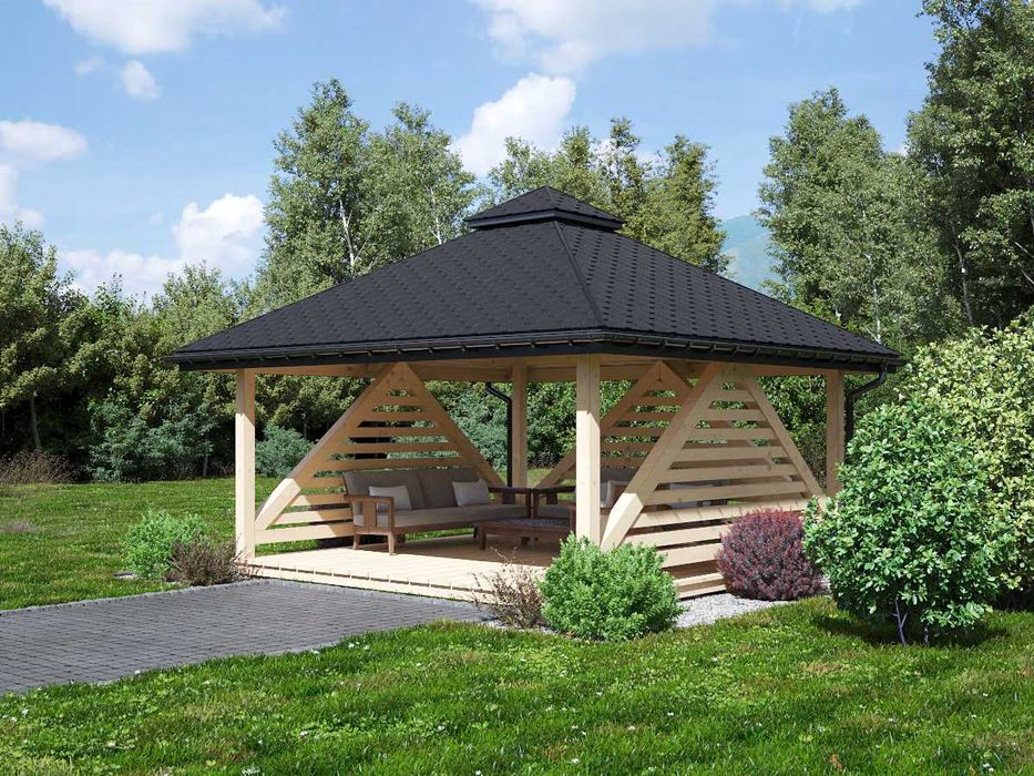 ALTANKA 4x4 altana 4x4 altany 400x400 altana 5x5 wiata 5x5 taras A18X