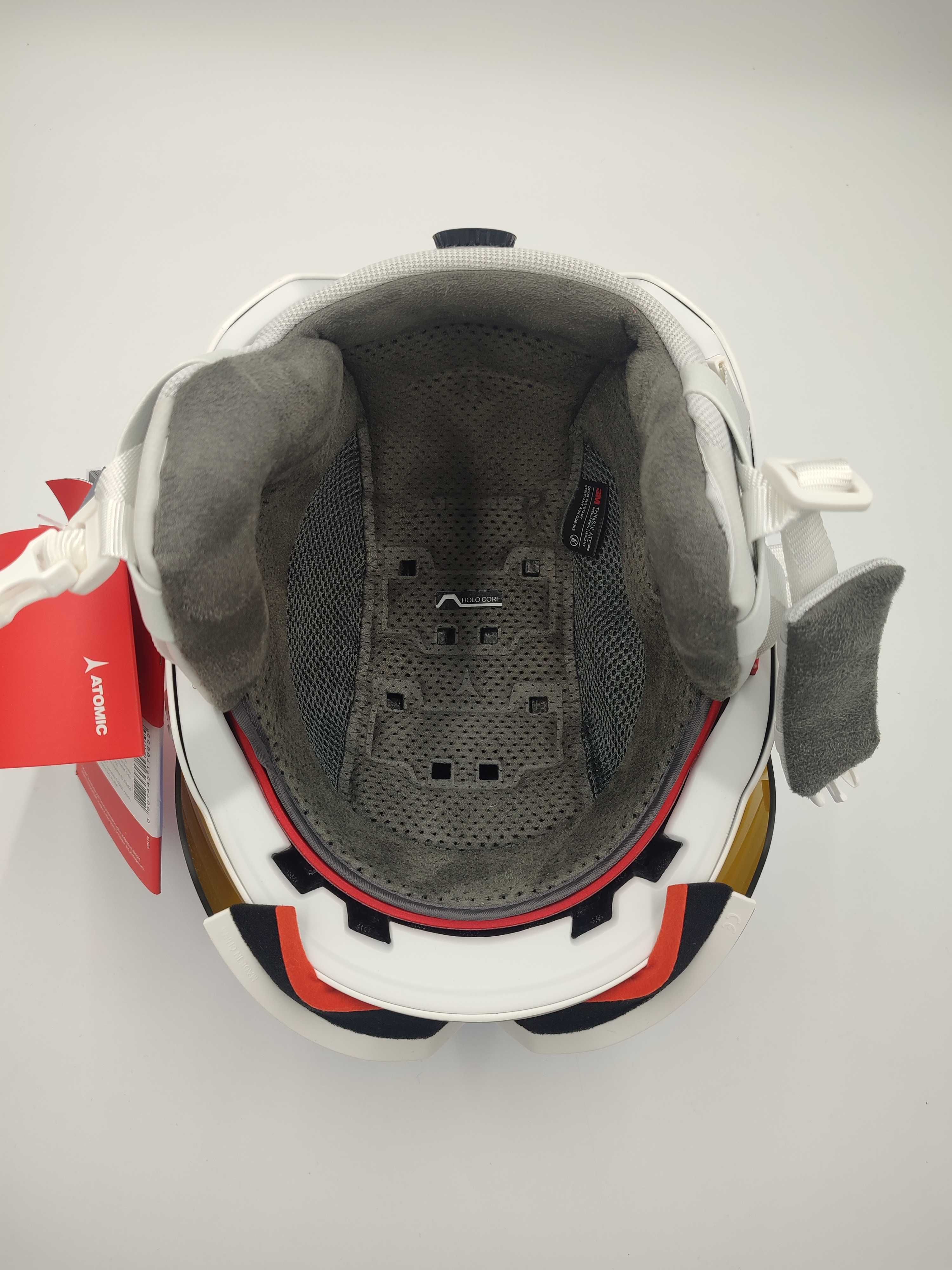 Kask narciarski ATOMIC SAVOR VISOR STEREO Biały Rozmiar L 59-63cm