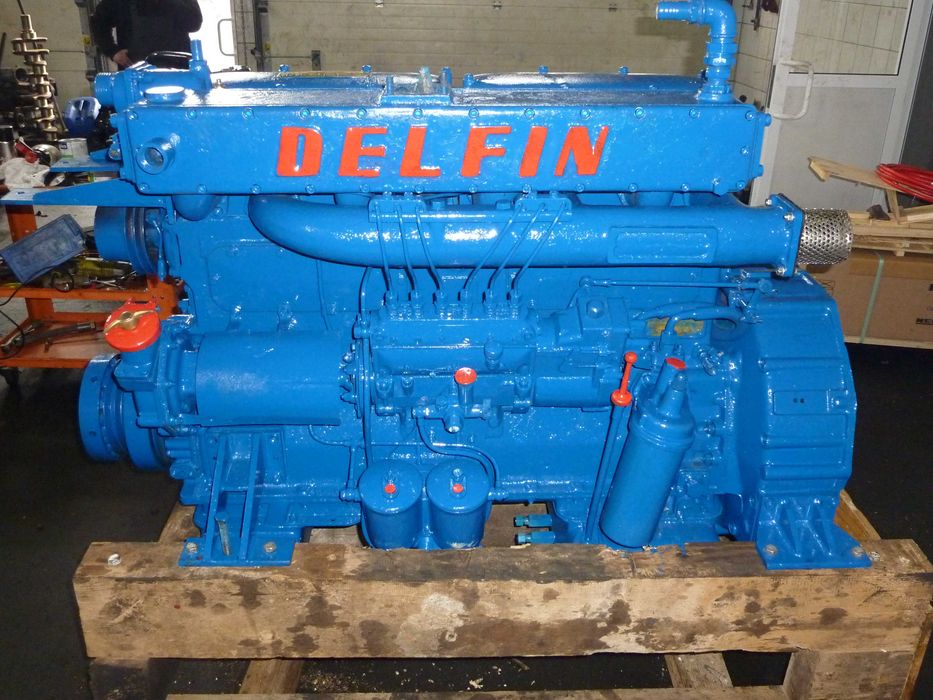 Remont silnika JELCZ SW-680  SW 680 bizon kombajn SW 680 Ł-34 Leyland