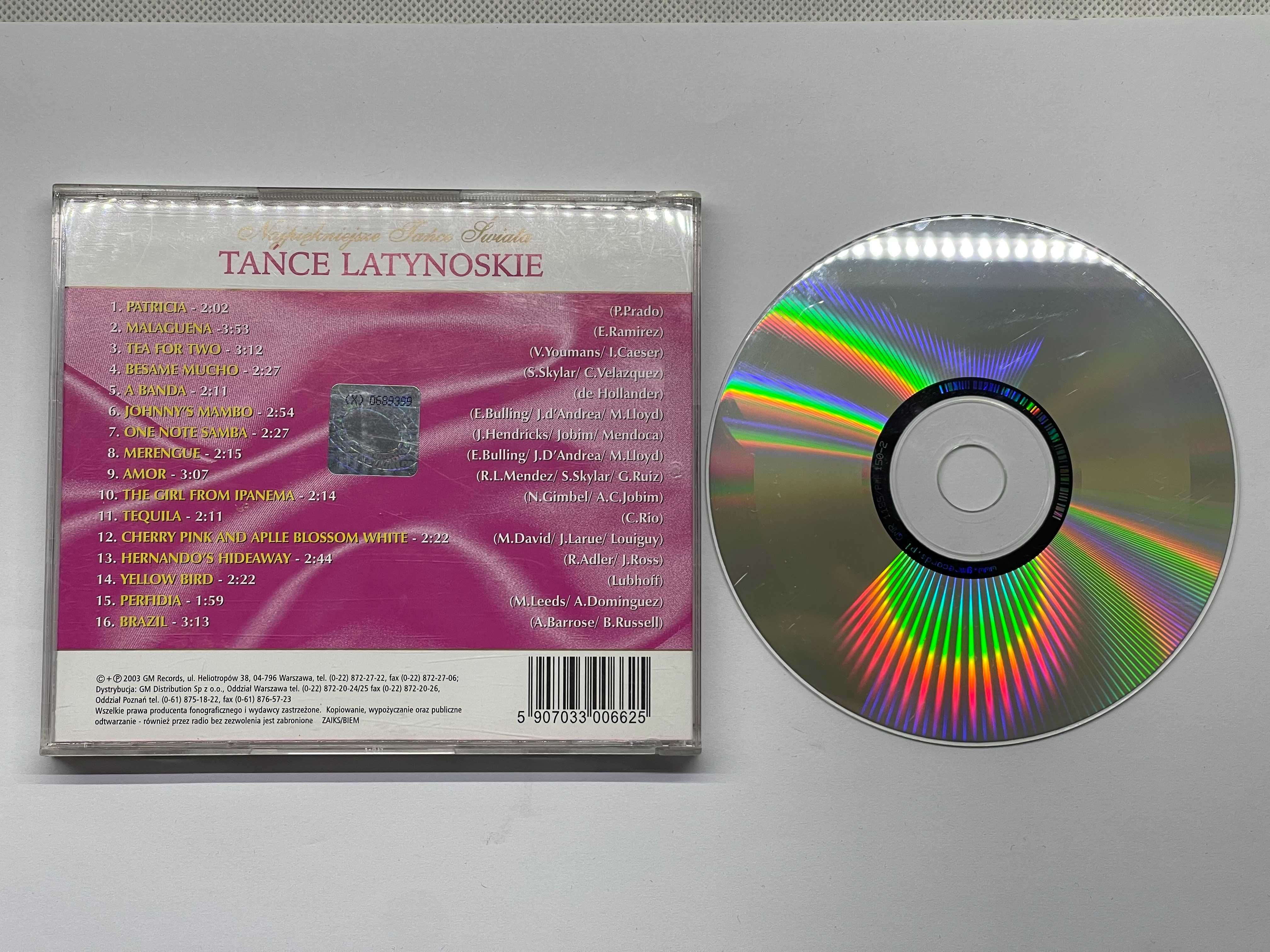 CD Tańce Latynoskie – The West End Orchestra (2001)