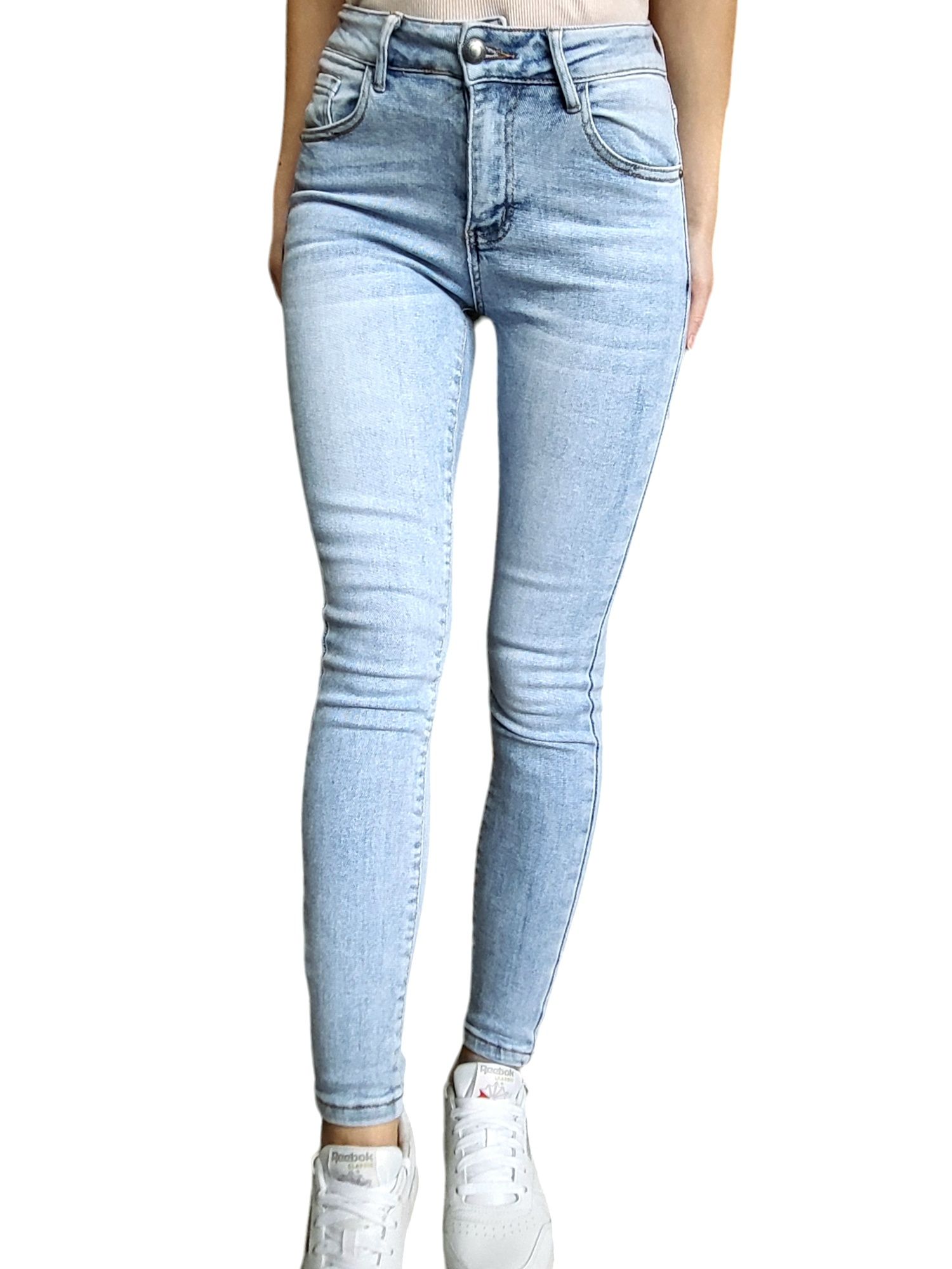 M. SARA jeansy spodnie damskie rurki skinny a'la Levi's  XS S M L XL