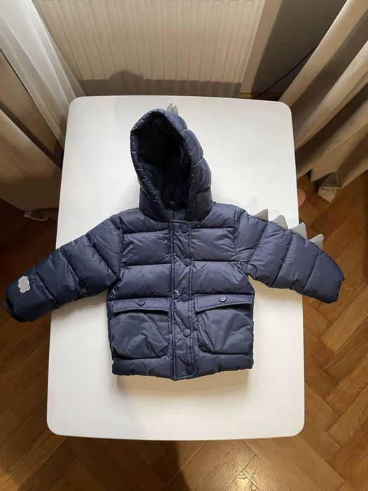 Тепла зимова курточка дракончик