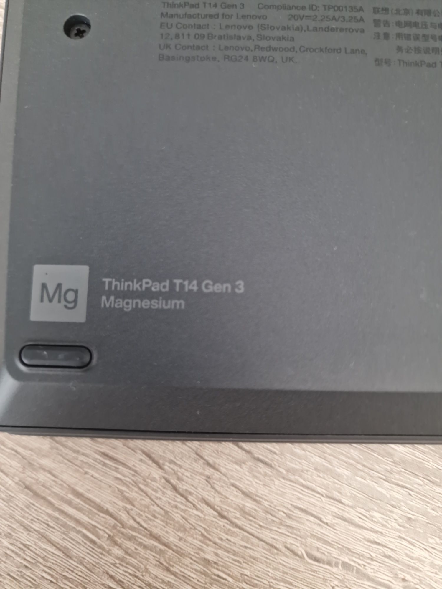 Portátil ThinkPad T14 Gen3 impecável