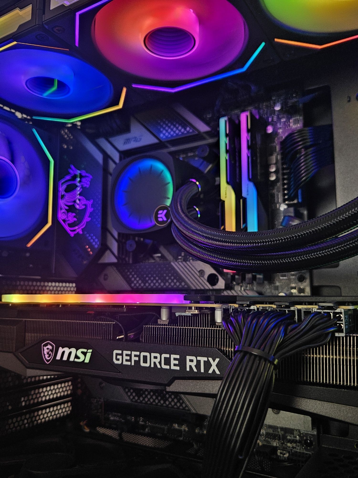 Bundle i9 14900K + MSI Z690 EDGE WiFi DDR4 + 32GB Trident Z RGB Neo