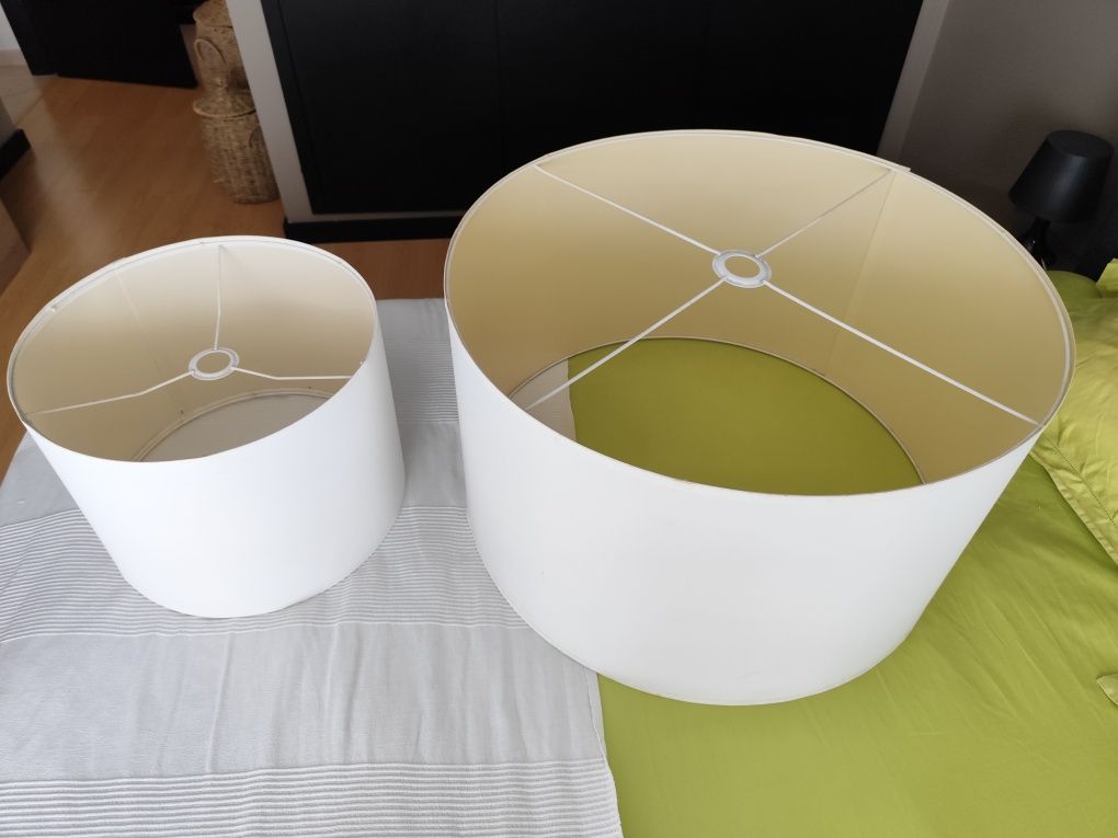 Dois abajours IKEA