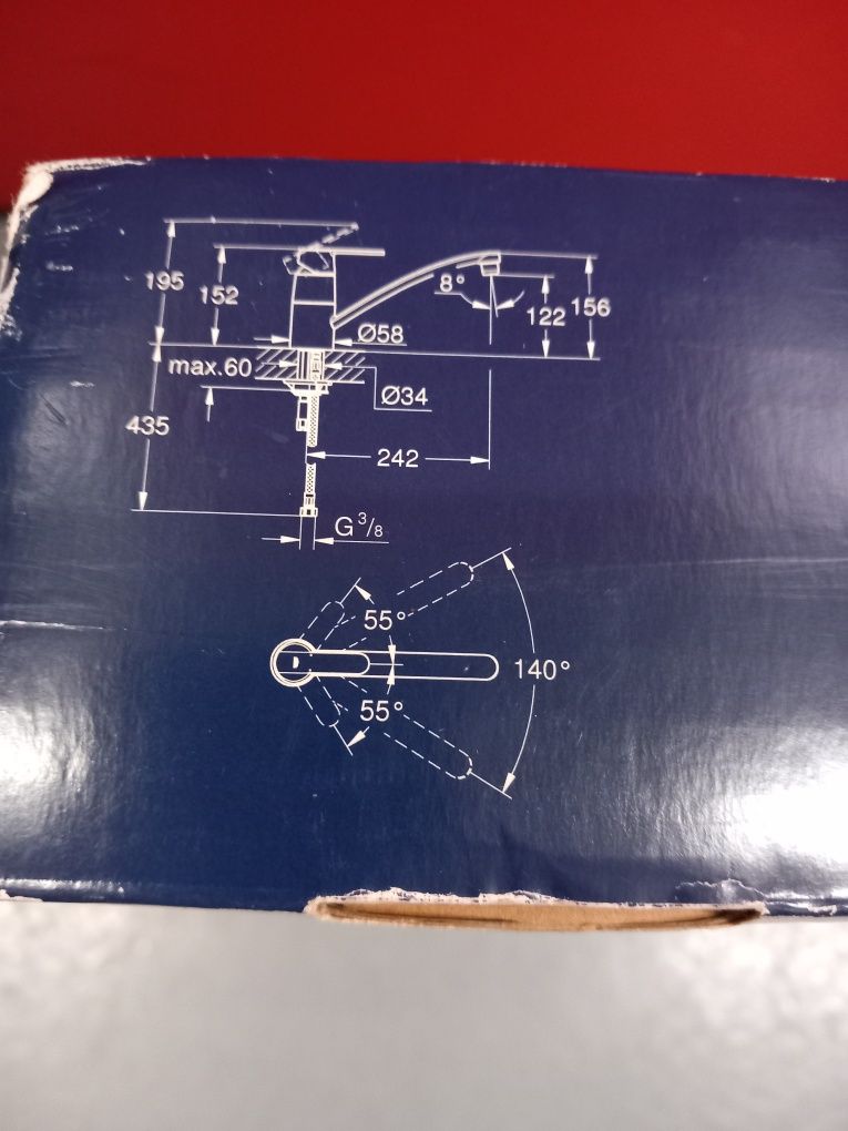 Bateria kuchenną GROHE Get