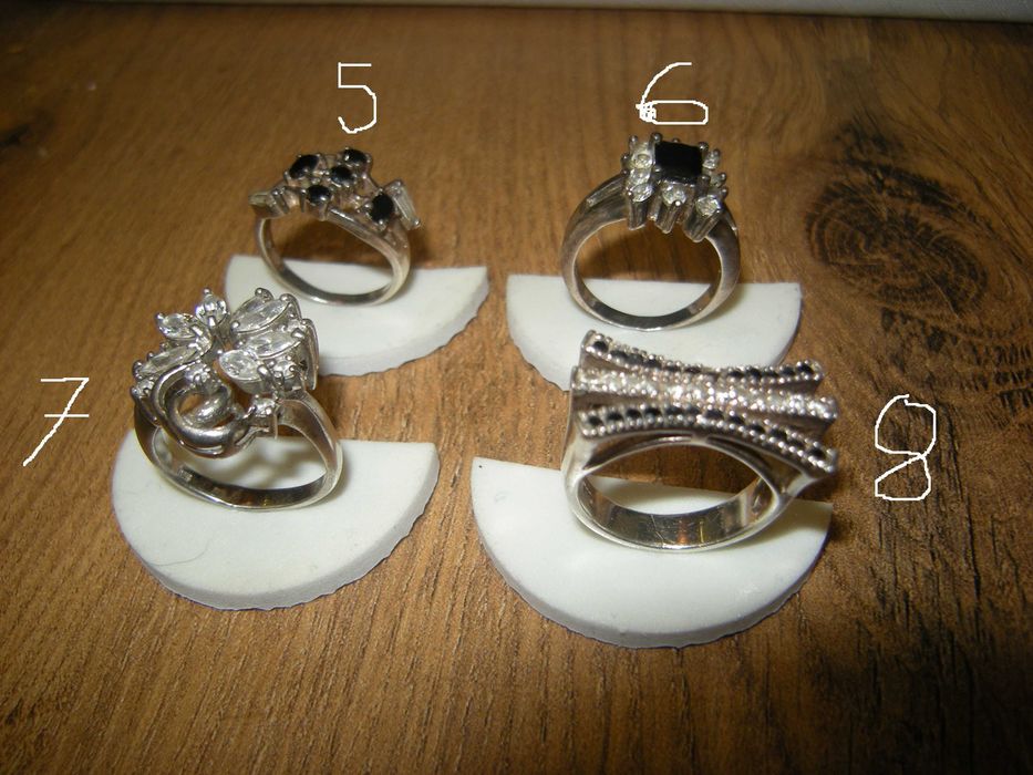 Pierścionki srebrne