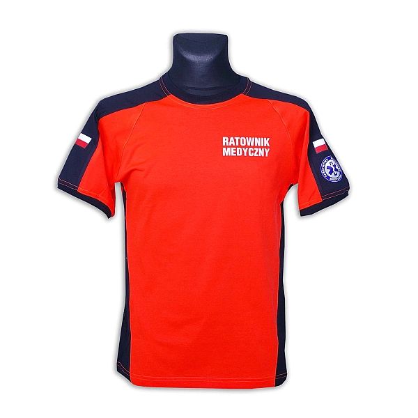 Koszulka ratownicza PRM-23 FLUO męska odblaskowa (4XL)