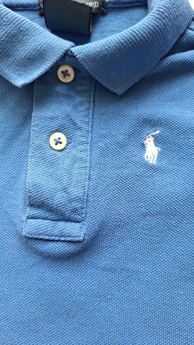 Polo Ralph Lauren bluzka koszulka T Shirt polówka kołnierzyk 80cm