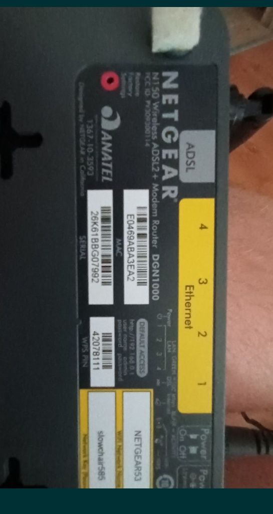 Router telefoniczny netgear adsl
