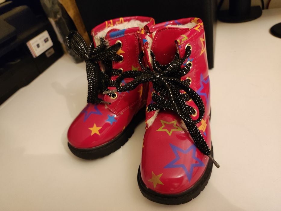 Buty zimowe z futerkiem