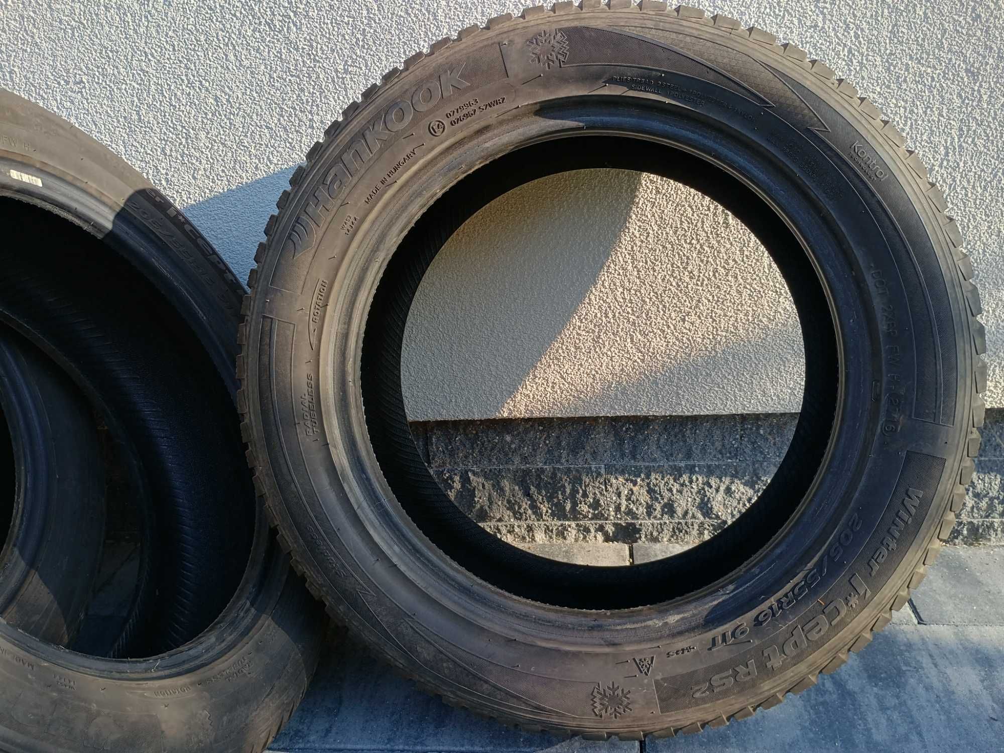 Opony zimowe/wielosezonowe 205/55r16 Hankook I'cept Rs2 Cena za całość