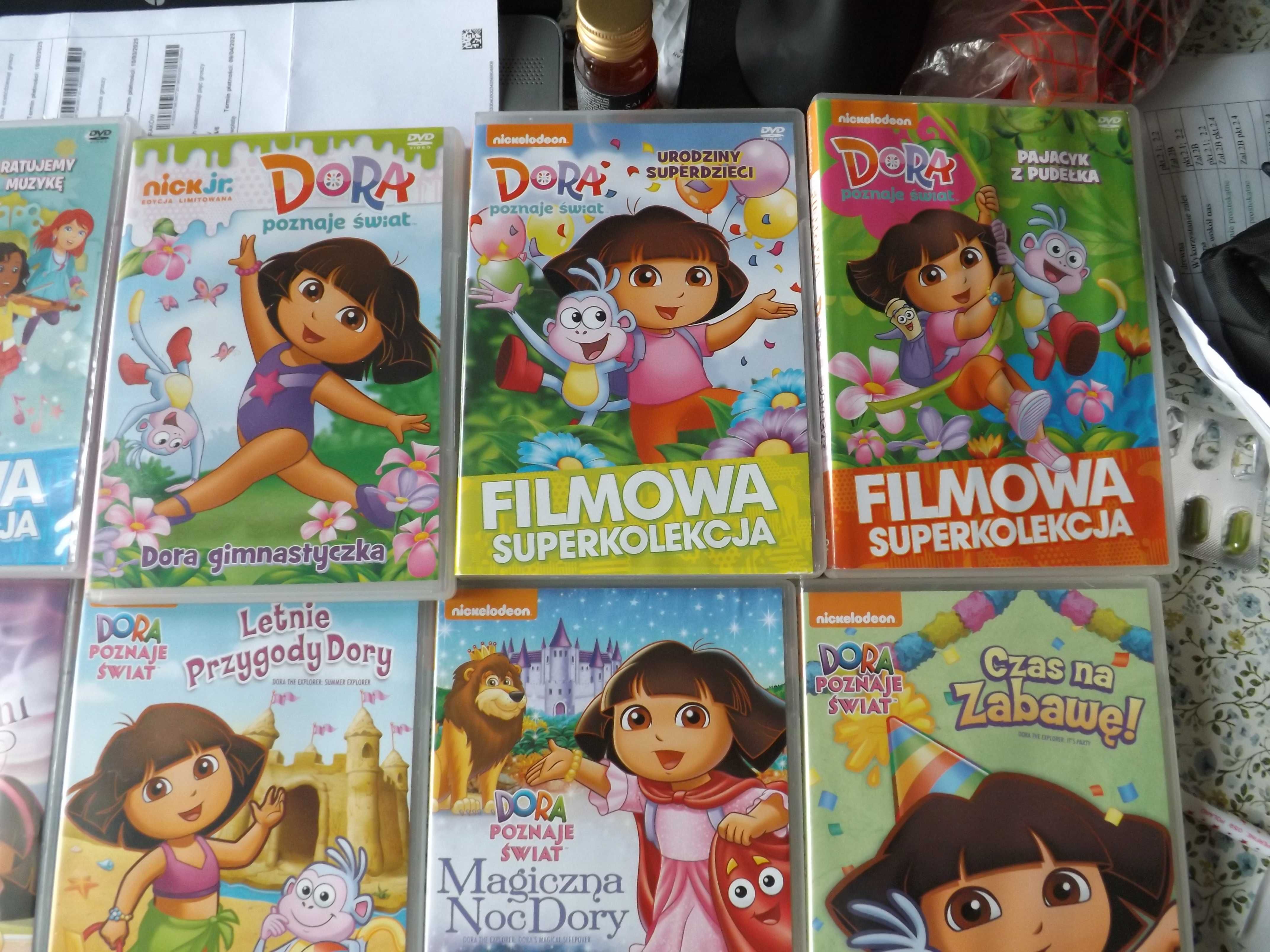dora poznaje świat bajki filmy dvd