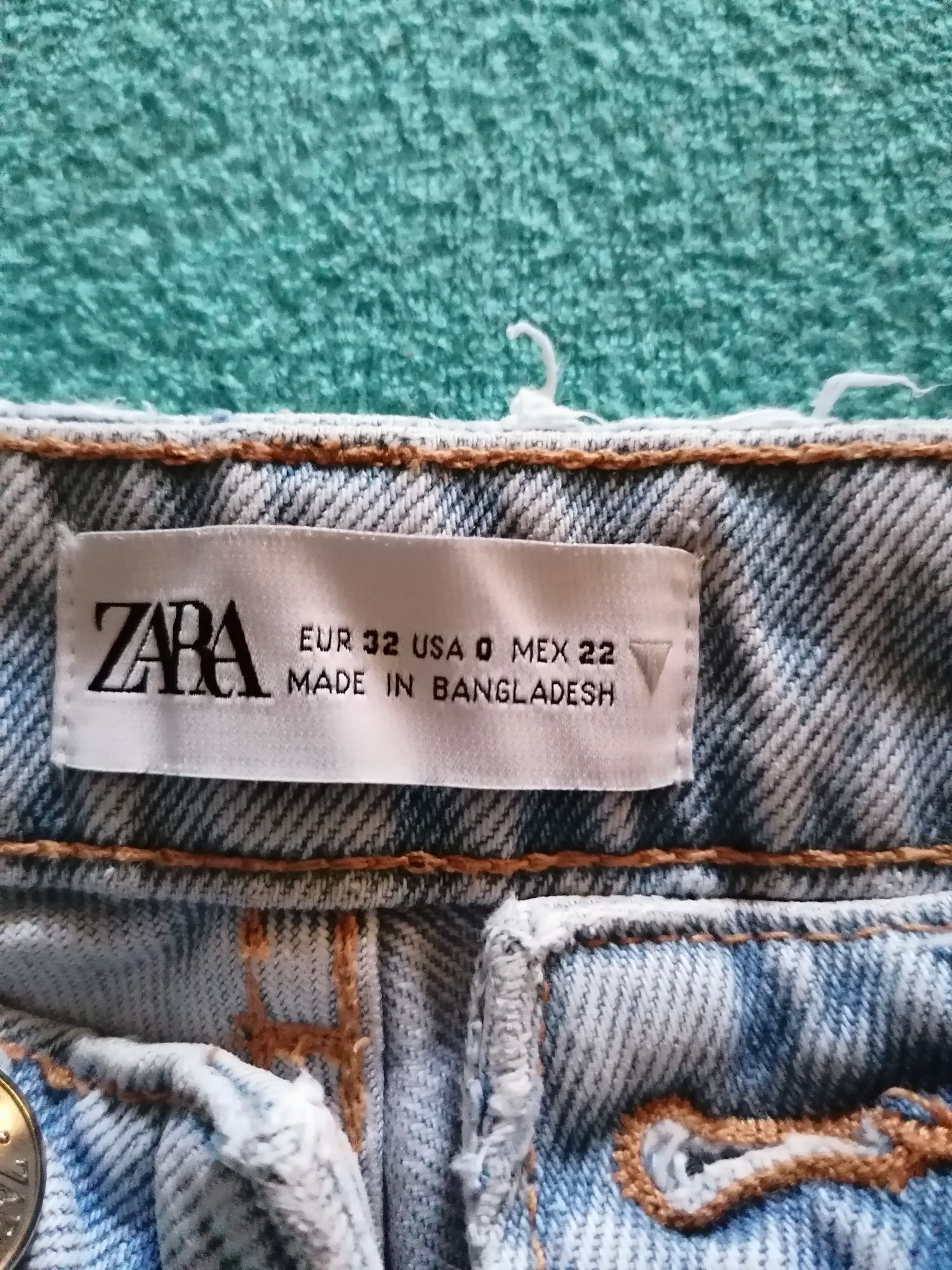 Jeansy spodnie Zara 32, xxs