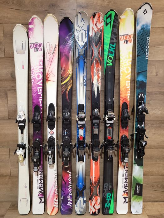 Лижі бу універсальні Movement K2 Volkl РОЗПРОДАЖ!!!