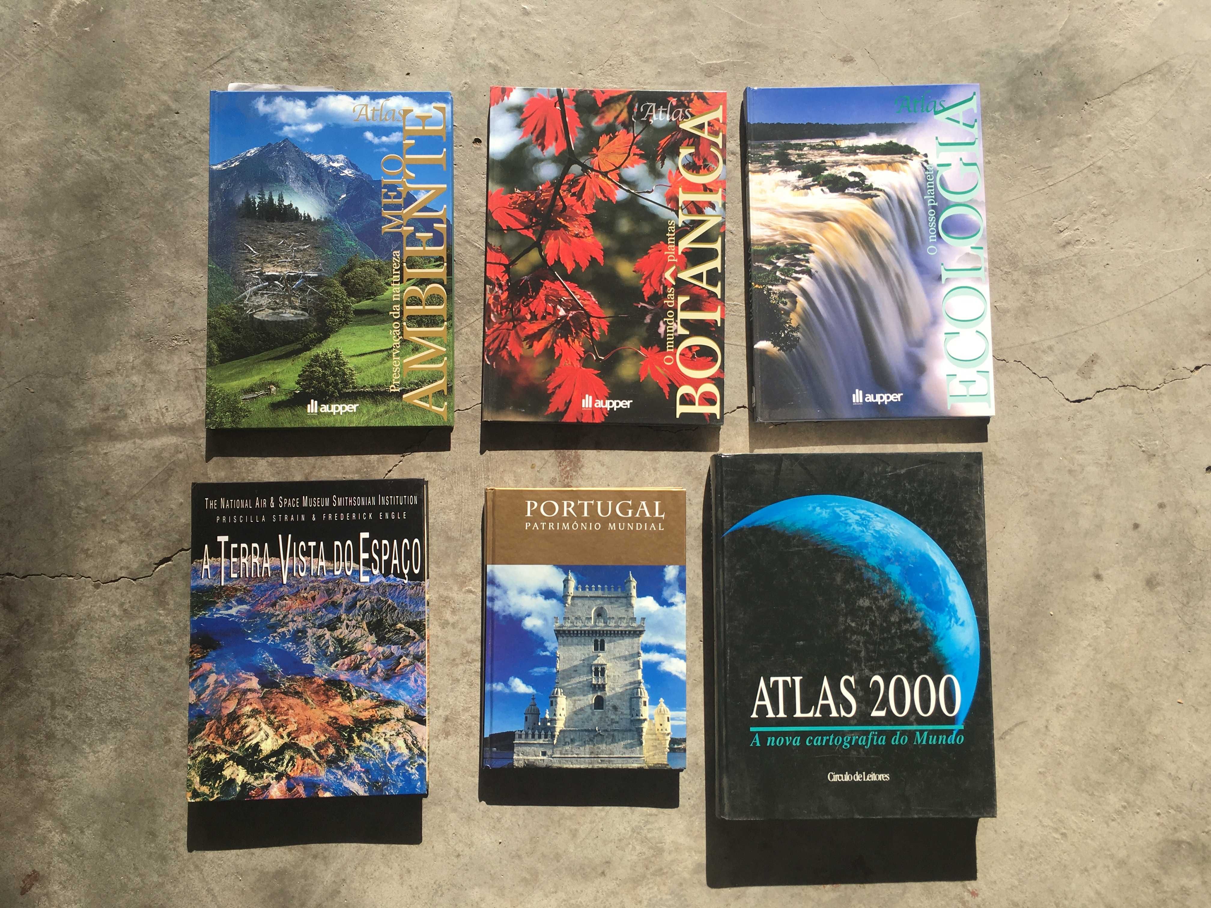 Pack Livros atlas e natureza