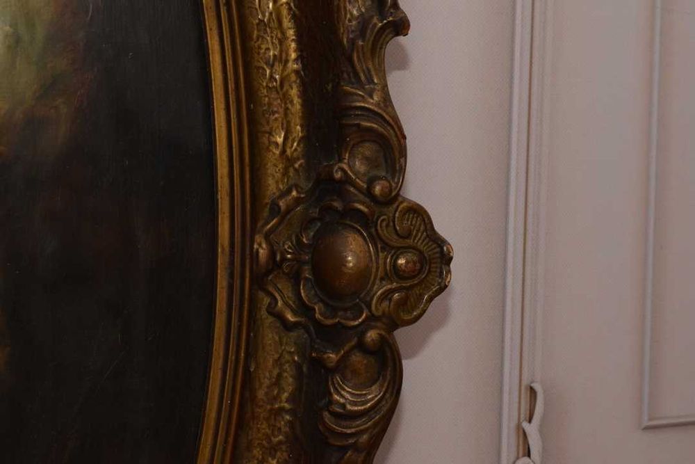 Olga Boznańska - Kobieta W Kapeluszu - Duży Stary Polski Obraz