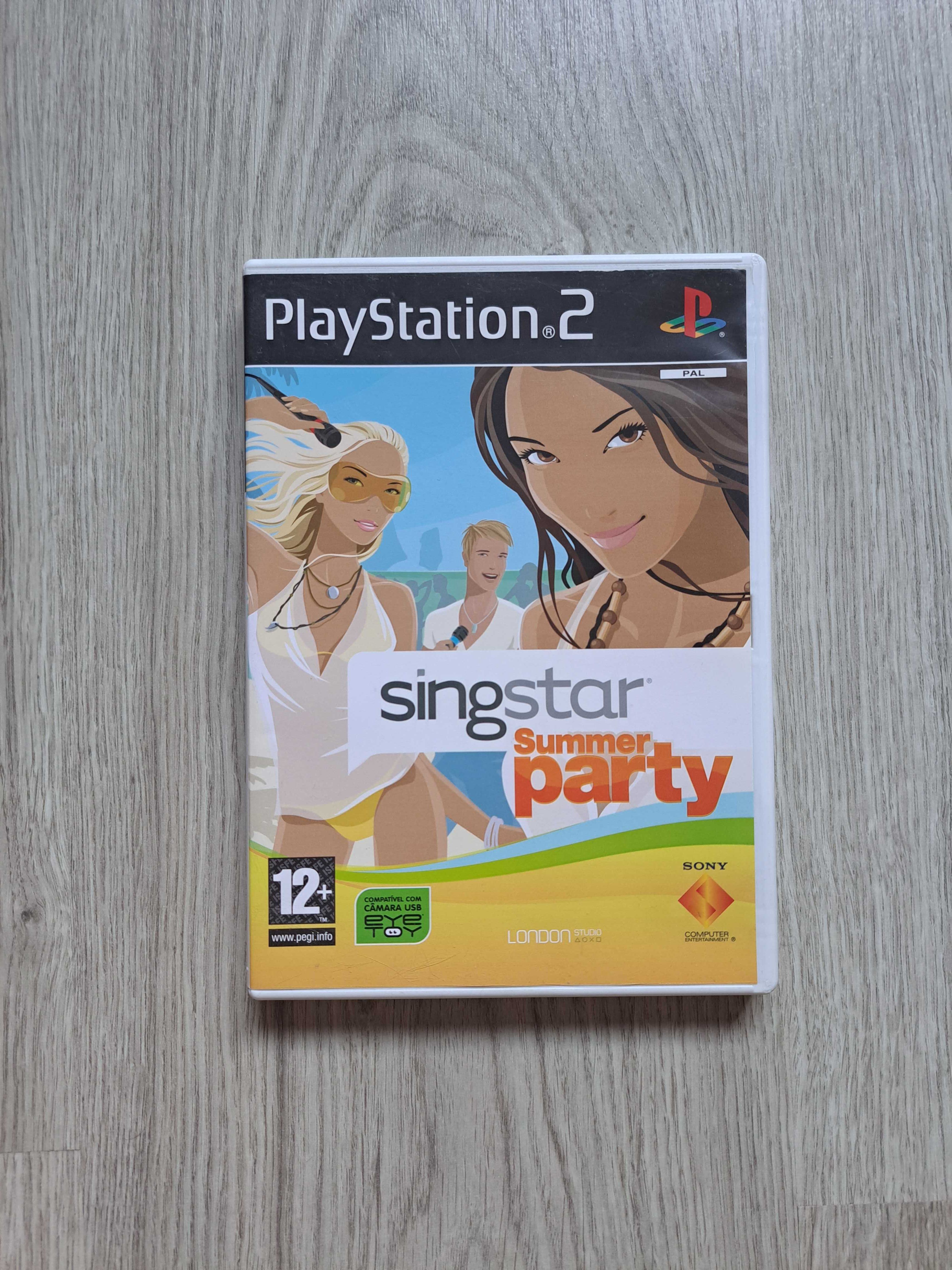 Jogo "Singstar Party" PS2