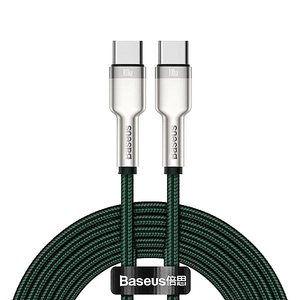 Kabel Baseus Cafule Series Metal Data USB-C / USB-C PD QC SCP 100W 5A