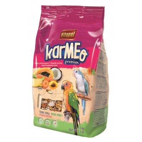 Pokarm dla papug średnich PREMIUM 2,5kg