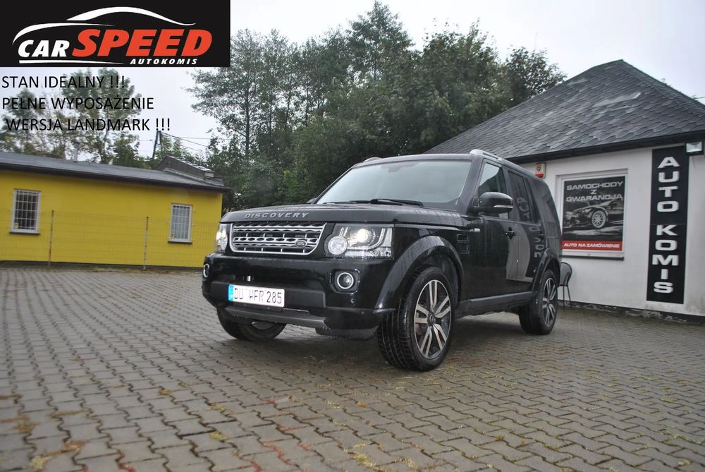 Land Rover Discovery Pełne wyposażenie Stan idealny 7-o Osobowy Gwarancja 12 miesięcy