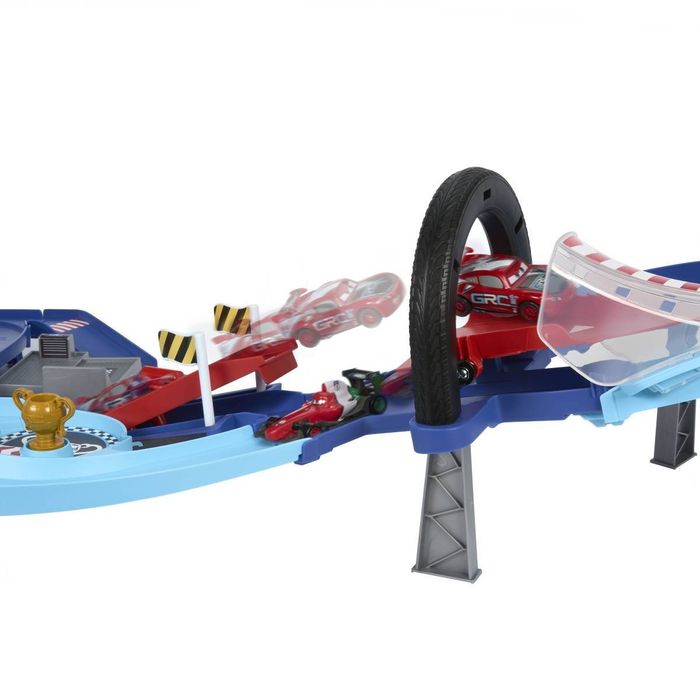 Mattel - Cars Disney- Pista Global Racers pista de salto