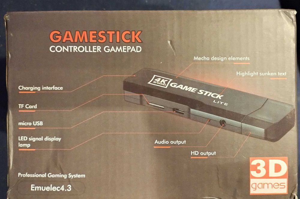 Konsola retro hdmi game stick 64