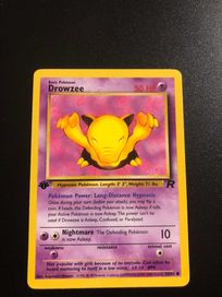 Drowzee first edition team rocket TR 54/82