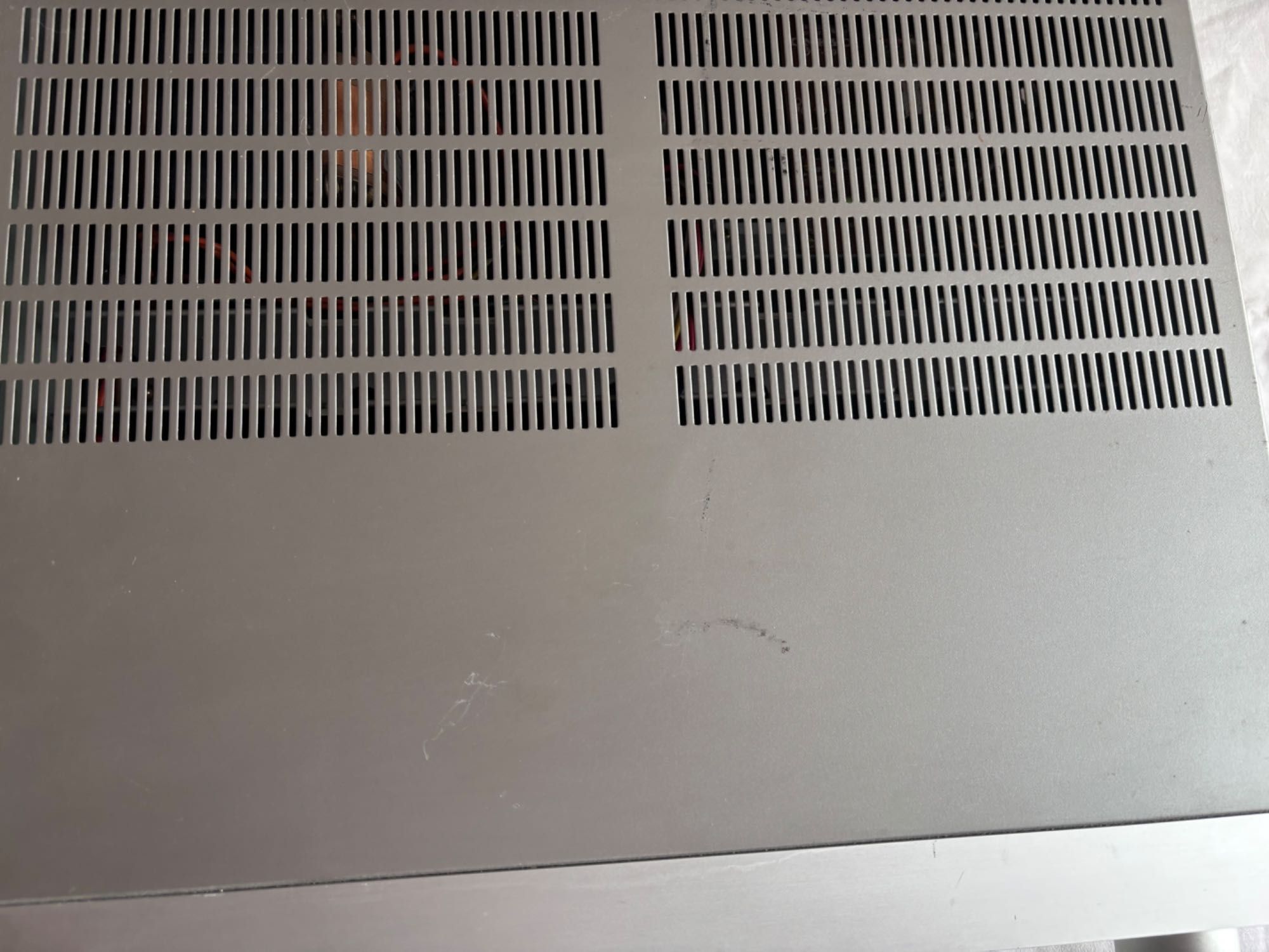 Wzmacniacz Onkyo A35 po serwisie.