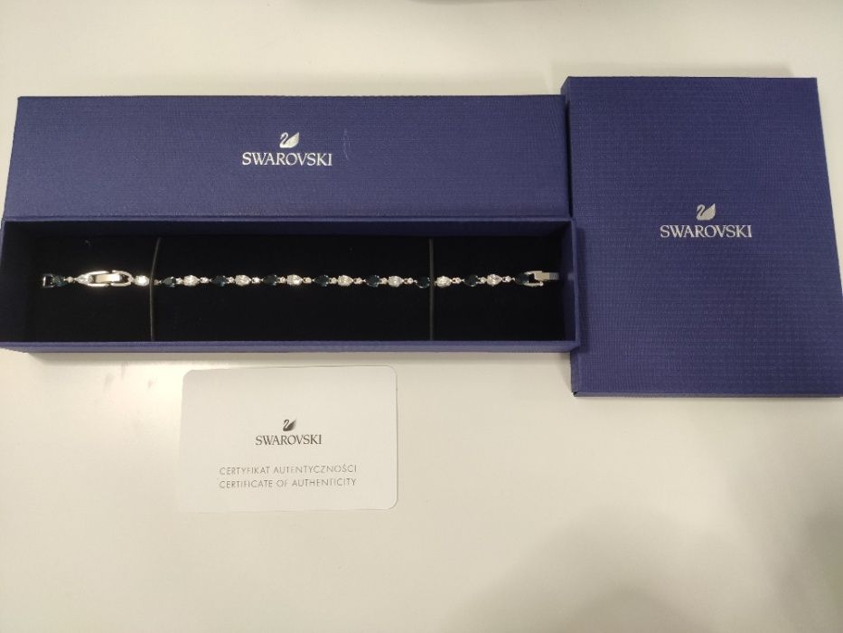 NOWA bransoletka Swarovski certyfikat+paragon