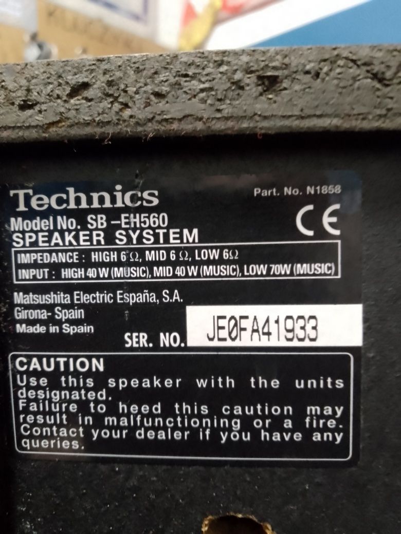 Dwie wieże Technics sprzedam