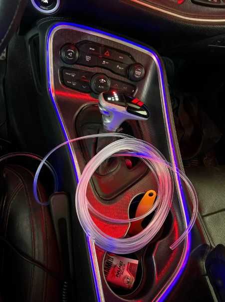 Tiras LED Ambiente para Interior de Carro