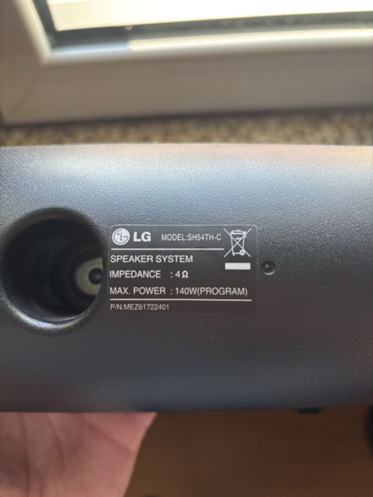 LG sistema de som 5.1