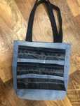 Torebka ręcznie szyta z dżinsu hand made upcycling