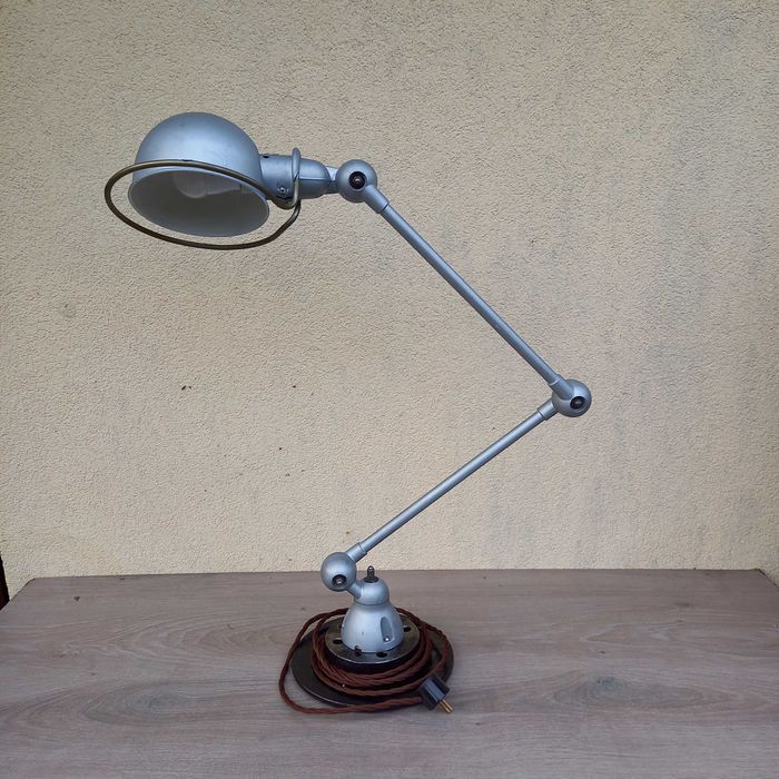 Jielde francuska industrialna lampa warsztatowa - sygnowana