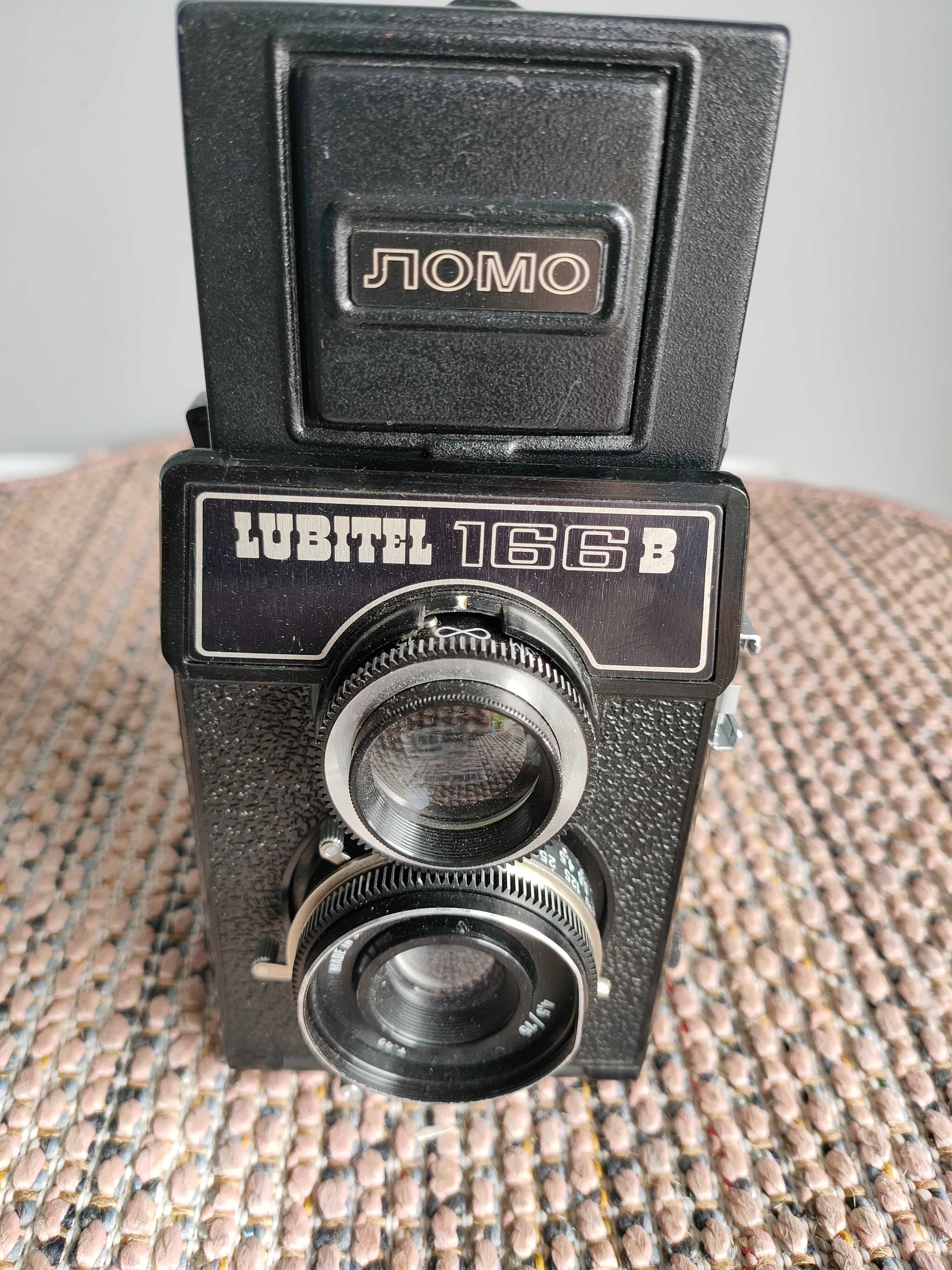 Aparat ZSSR  Zenit ET, FOD 5B, Lubitel 166B - ZESTAW