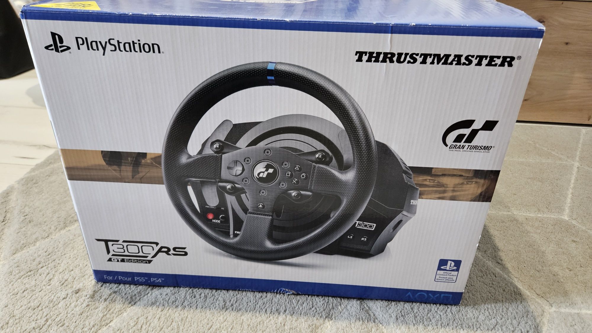 Kierownica Thrustmaster t300 rs gt, th8a oraz ręczny