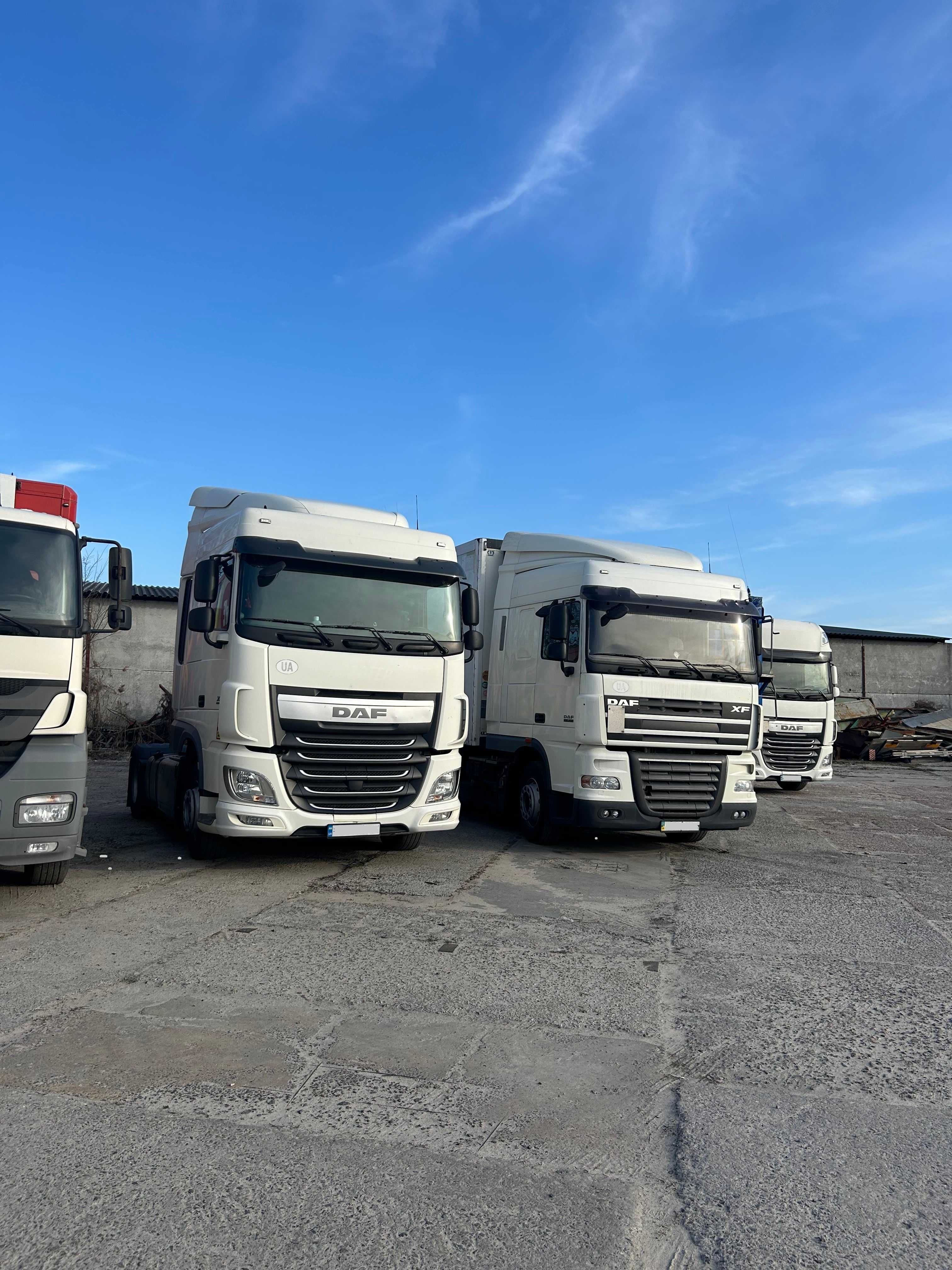 SCHMITZ KRONE,  рефи 2013-19. DAF Тягачі 2010-2019. Окремо і разом