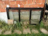 Drzwi balkonowe/ brama aluminiowa202x106