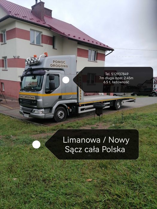 Pomoc drogowa  Autolaweta Uslugi Trasportowe