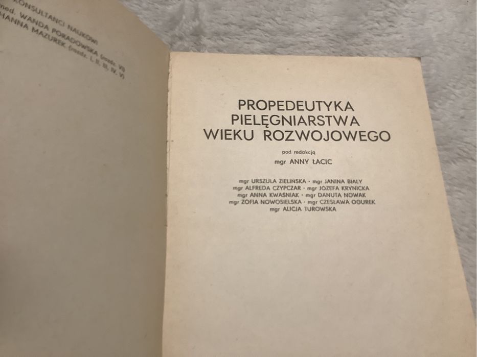 Propedeutyka pielegniarstwa wieku rozwojowego Łacic