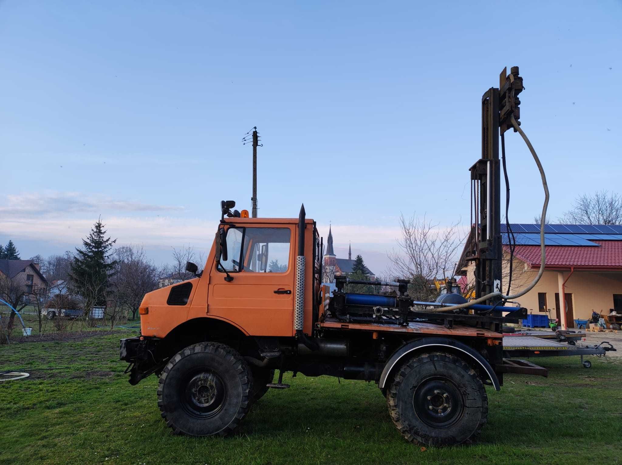 Mercedes Unimog u1000 Wiertnica