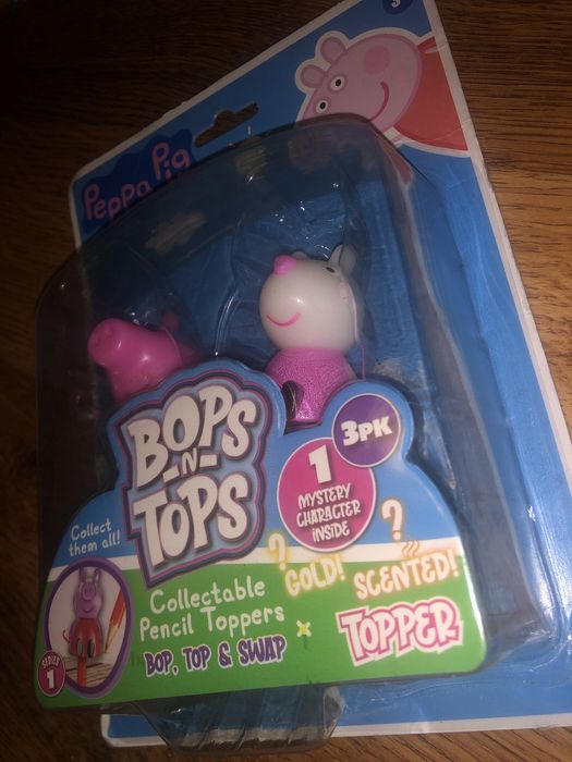 Nakładki gumowe na ołówek Sambro Świnka Peppa 3 sztuki