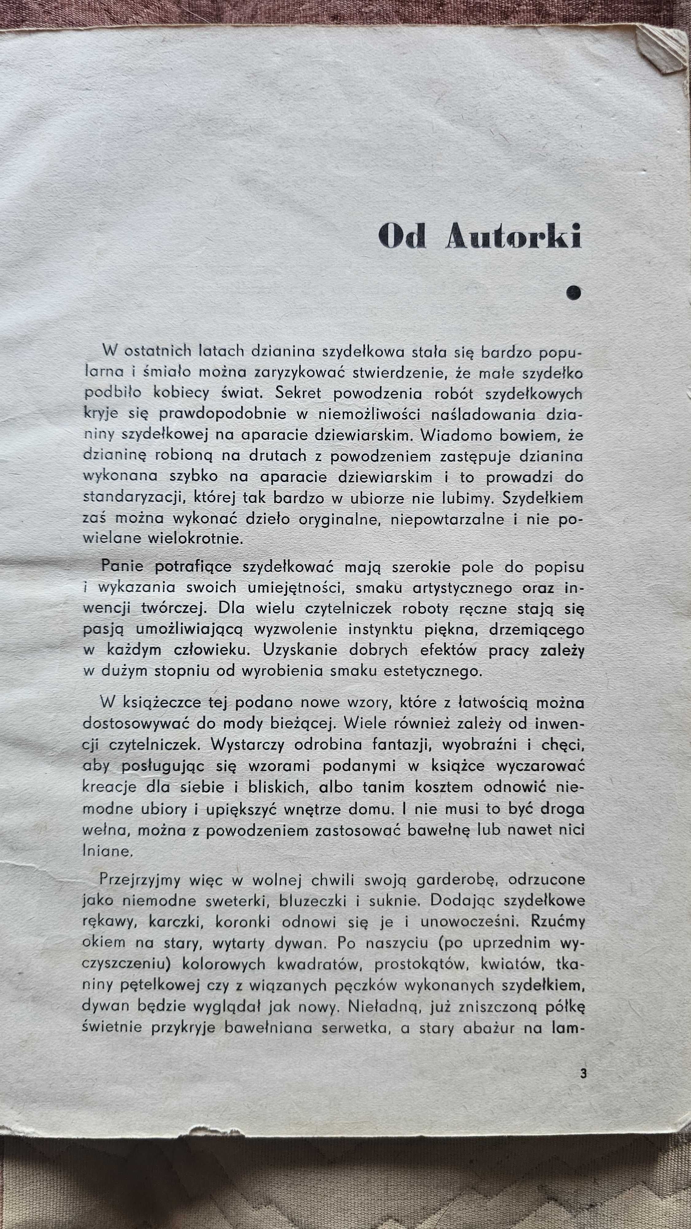 AT Roboty szydełkowe Irena Szpak SPIS treści